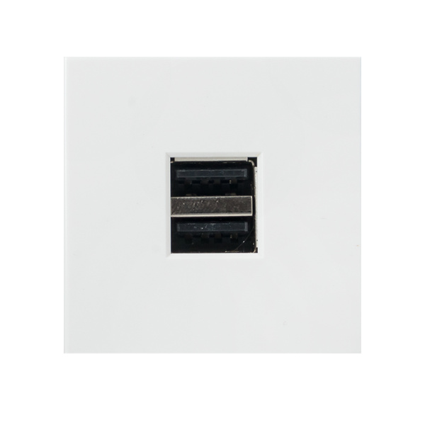 Купить EKF PROxima Розетка USB, сила тока 2.1 А (2 гнезда) без индикатора