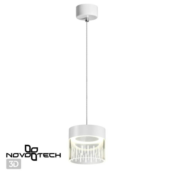 Novotech 359005 OVER NT23 000 белый Светильник накладной светодиодный IP20 LED 4000K 10W 85-265V AURA