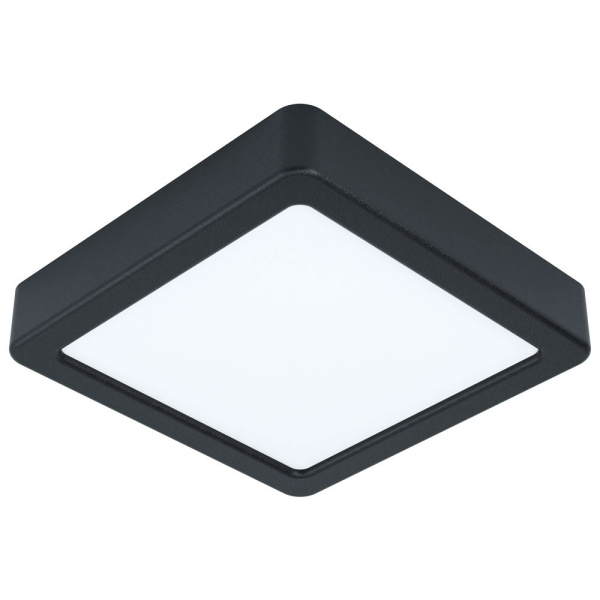 Eglo 99243 Светодиодный накладной светильник FUEVA 5, 10,5W (LED), 160х160, H28, 1200lm, 3000K, сталь, черный Eglo 99243 Светодиодный накладной светильник FUEVA 5, 10,5W (LED), 160х160, H28, 1200lm, 3000K, сталь, черный