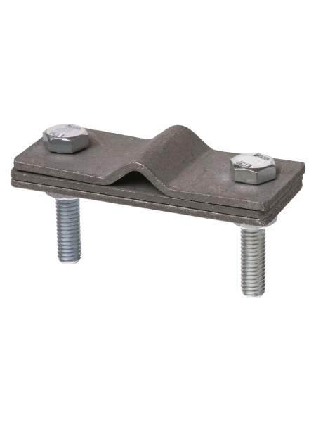 TDM Зажим соединит.2-х болт. с контакт. пластиной прут-полоса, полоса 40х4 - прут Ø6-10 мм, термодиф. SQ2401-3110