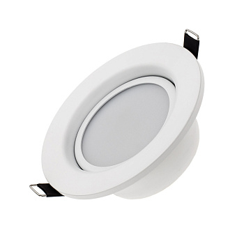 Arlight Светодиодный светильник LTD-80WH 9W Warm White 120deg (IP40 Металл, 3 года) 018043