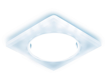 Ambrella Встраиваемый точечный светильник со светодиодной лентой G215 WH/CH/CLD хром/матовый GX53+3W(LED COLD)