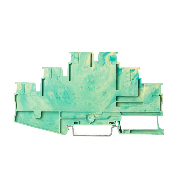 Купить DKC Nuputuk Клемма заземления трехуровневая, зажим push-in, 6 точек подключения, 2.5 кв.мм