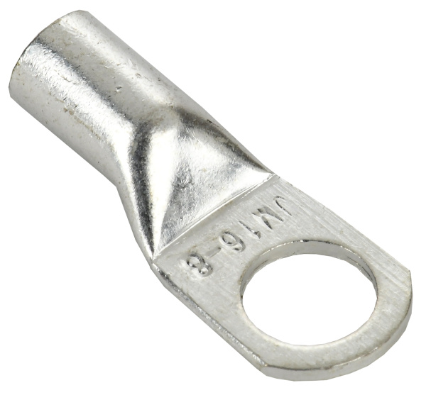 IEK Наконечник медный луженый JGA-16-8 (ТМЛ) (5шт/упак)