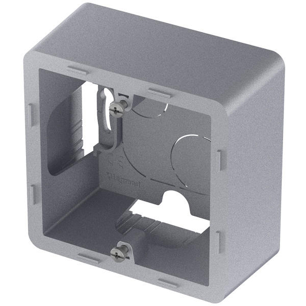 Купить Legrand INSPIRIA Алюминий Коробка накладного монтажа - 1 пост 673982