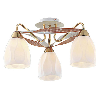 Citilux CL167131 Формула Белый+Золото Люстра