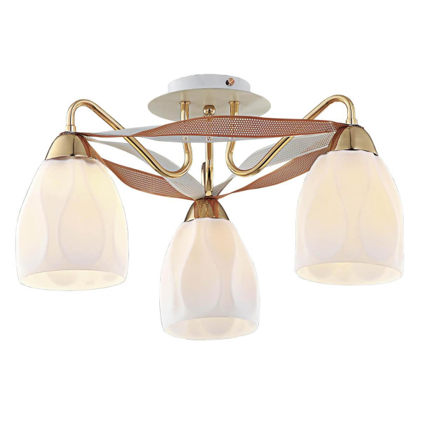 Citilux CL167131 Формула Белый+Золото Люстра