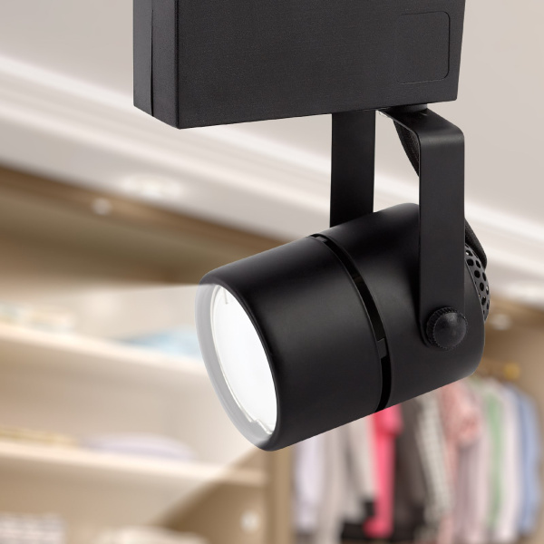 ЭРА TR11-GU10 BK Черный Светильник Трековый MR16