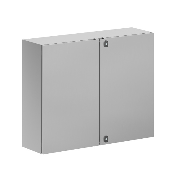 DKC Корпус навесной STH с М/П двухдверный из нержавеющей cтали AISI304 ВхШхГ 800х1000х300 мм, с фланцем