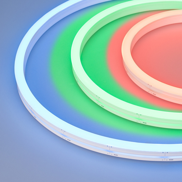 Arlight Гибкий неон ARL-MOONLIGHT-1712-SIDE 24V RGB-Warm (14.4 Вт/м, IP67) 029803