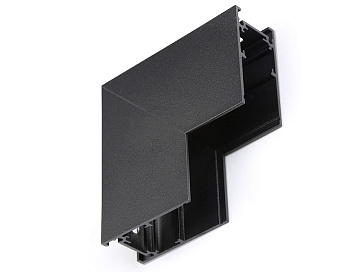 Ambrella Коннектор угловой внутренний для накладного шинопровода Magnetic GL3378 BK черный 85*85*H26.9