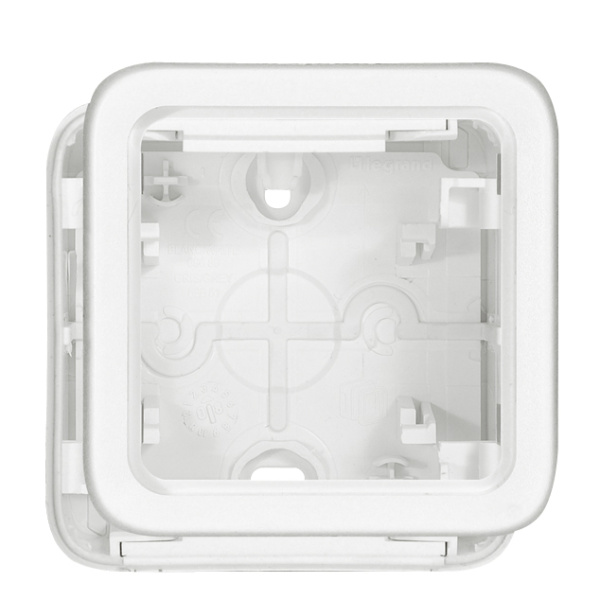 Legrand Plexo Arctic Антибактериальный Монтажная коробка 1-ая для наружного монтажа 070741
