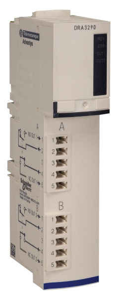Купить SE Modicon Модуль дискретного выхода реле, 2 канала (комплект) (STBDRA3290K)