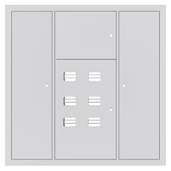 Купить EKF Устройство этажное распределительное встроенное типа УЭРВ 6 кв. (1300х1300х150)