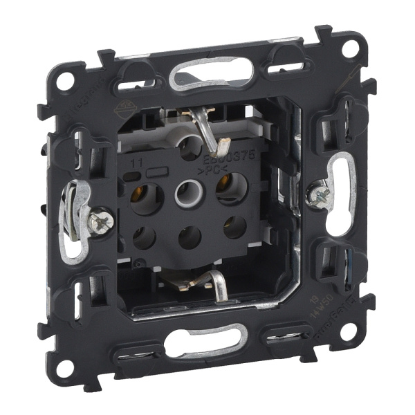 Legrand Valena Мех IN'MATIC Розетка с/з, винт.зажим 753025