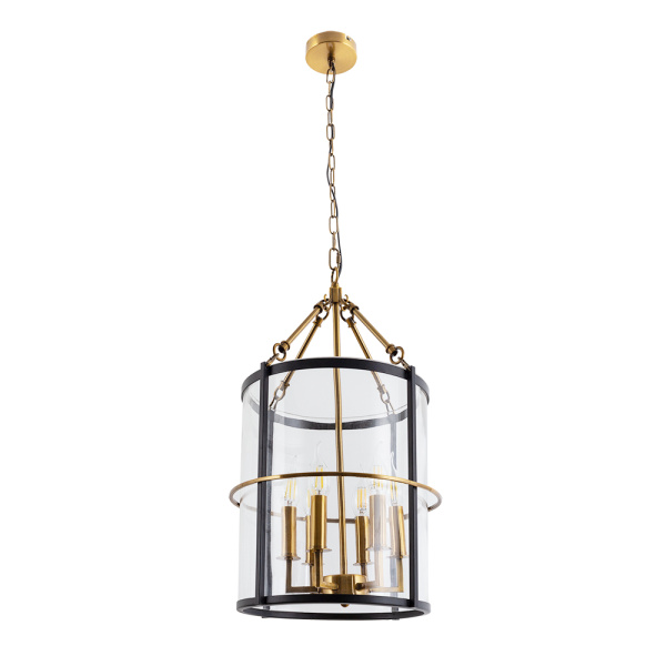 Arte Lamp MEGREZ Светильник подвесной лампа накаливания A7010SP-6BK