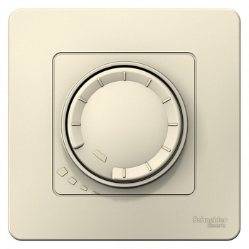 Systeme Electric Blanca внутр Молочный Светорегулятор (диммер) поворотно-нажимной 400Вт