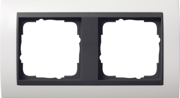 Gira Event Бел.глянц./Антрацит Рамка 2-ая 0212808