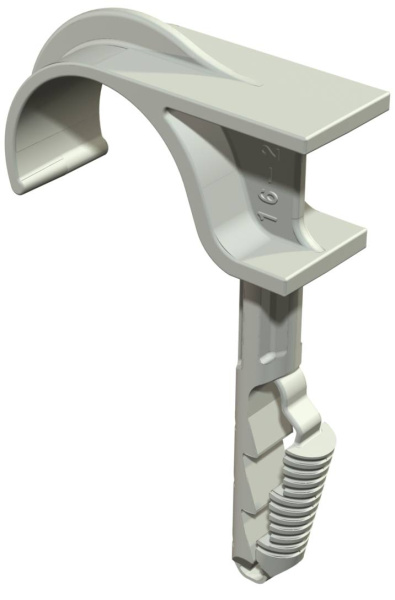 OBO Bettermann Одинарный нажимной фикcатор для труб 16-23 мм 2197804