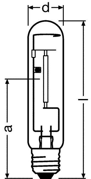 Купить Osram NAV-T 100W SUPER XT E40 12X1 4058075803565
