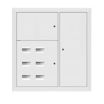 EKF Щит этажный 6 кв. RAL9003 (1000х950х150) PROxima