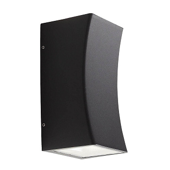 ST Luce SL088.421.02 Светильник уличный настенный Черный кварцевый LED 2*5W