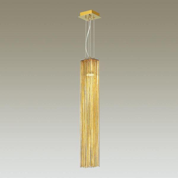 Купить Odeon Light 4137/1 ODL19 487 золото Подвес GU10 1*50W LUIGI