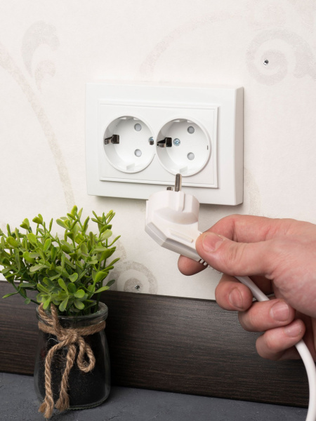 Купить EKF Basic Минск Белый Розетка 2-ая, с/з,со шторками, 16А, СП