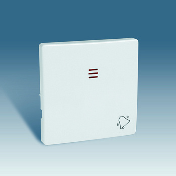 Simon 82 Слоновая кость Клавиша 1-ая с подсветкой и символом "звонок" 82015-31