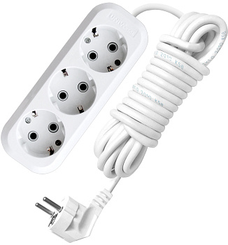 UNIVersal Е-303 Удлинитель 5м ПВС 3*1 3гн. с/з 9631978