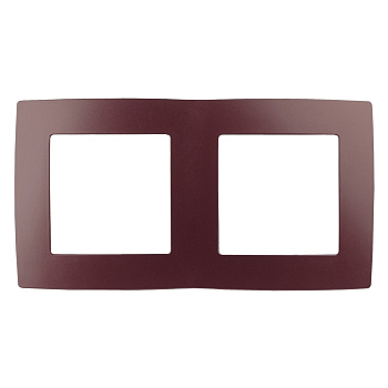 ЭРА 12-5002-25 Бордо Рамка на 2 поста, 12