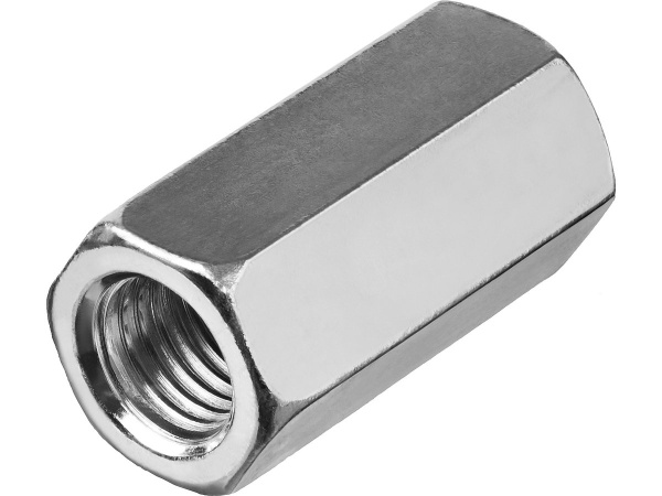 Купить Tech-Krep Гайка DIN6334 соединительная оцинк. М14 (2 шт) - пакет 130852