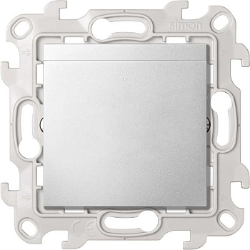 Simon 24 Алюминий Карточный выключатель с подсветкой 6А 230В~ 2410526-033