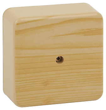 ЭРА Распаячная коробка ЭРА BS-P-50-50-20 без клеммы 50х50х20мм сосна IP40