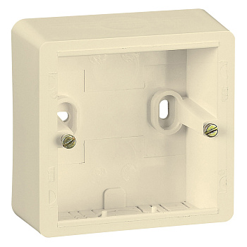 Legrand Cariva Крем Коробка для накладного монтажа, 1-мест. 773798
