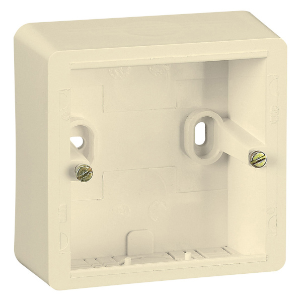 Legrand Cariva Крем Коробка для накладного монтажа, 1-мест. 773798