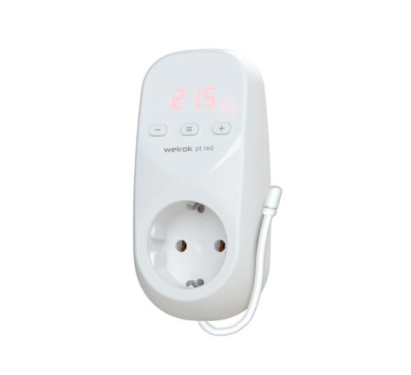 Купить Welrok pt red Терморегулятор 16 А, 3000 ВА, 0…30 °С