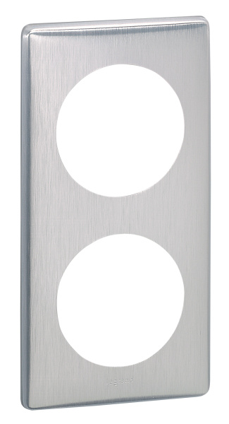 Купить Legrand Celiane Алюминий Рамка 2-я (2+2 мод) 068922