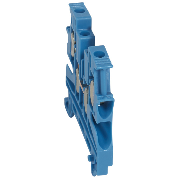 Legrand Viking Клемма 4х6, 1вход/2 выхода, нейтраль 037109