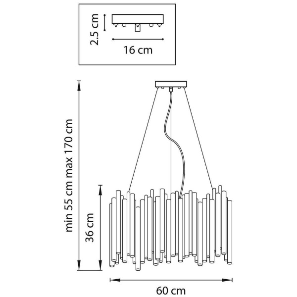 Купить Lightstar Люстра подвесная Savona Lightstar 816107