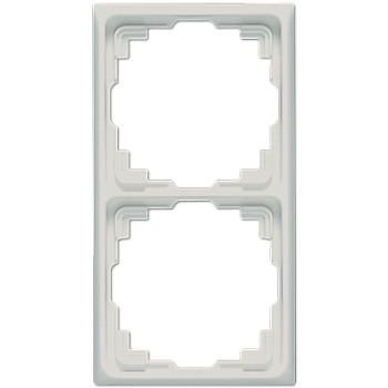 JUNG Рамка для инсталляции в кабельных каналах, 2-кратная светло-серая CD582KLG