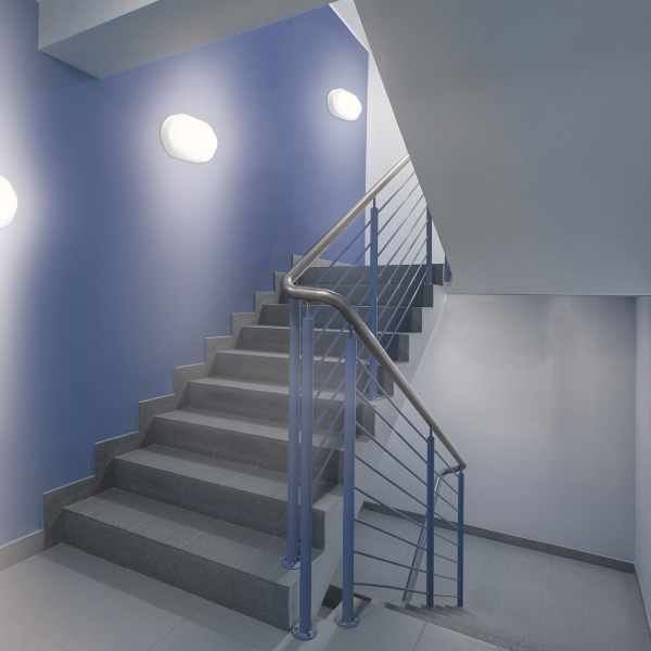 Купить Gauss Светильник ЖКХ UNIVERSAL овал 12W 980lm 6500K 160-260V IP65 198*96*53 белый LED 161411312