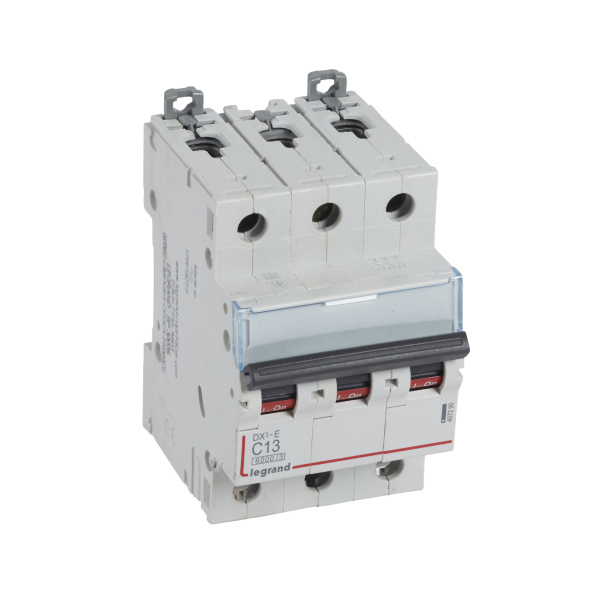 Legrand DX3-E Автоматический выключатель 3P 13А (С) 6000/6kA 407290