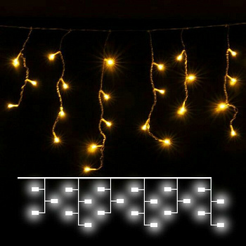 Elektrostandard 100-001 / гирлянда бытовая электрическая бахрома / теплый белый a060410