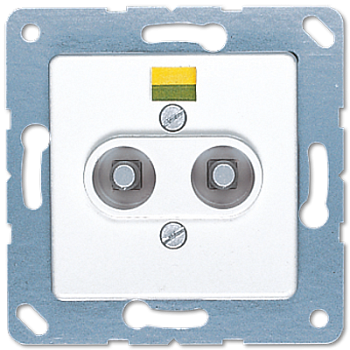 JUNG Розетка выравнивания потенциалов, белая 165-2WW