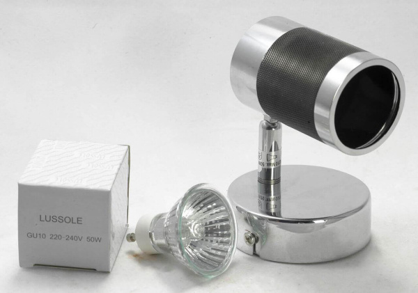 Купить Lussole LOFT Металл Хром /  Металл Светильник настенный GU10 50W LSP-9564