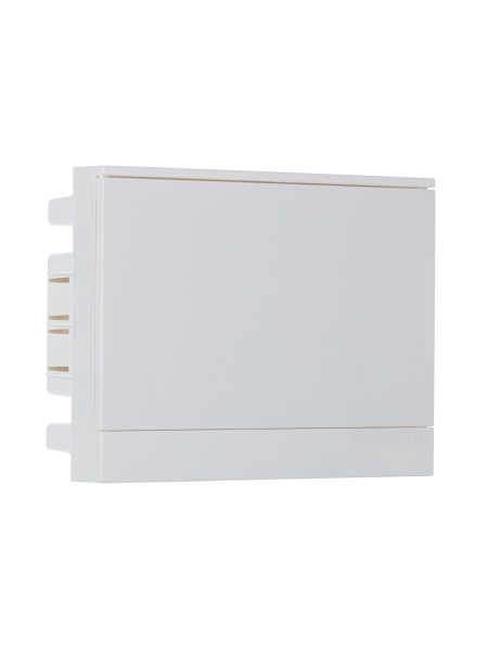 ABB Basic E Бокс в нишу 8М белая непрозрачная дверь (c клеммами) 1SZR004002A1103