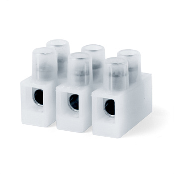 DKC Колодка клемм из Полиамида 6.6 (раб. темп. 110 град.) 24А, 3 пол., для жил до 2.5кв.мм