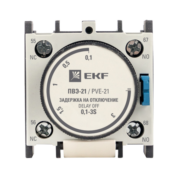 Купить EKF PROxima Приставка выдержки времени отключения ПВЭ-21 0,1-3сек NO+NC