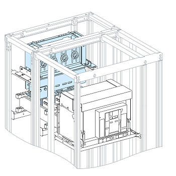 SE CANALIS KTB ИНТЕРФЕЙС ШИНОПРОВОДА ДЛЯ MASTERPACT 3P 2500A KTB04725